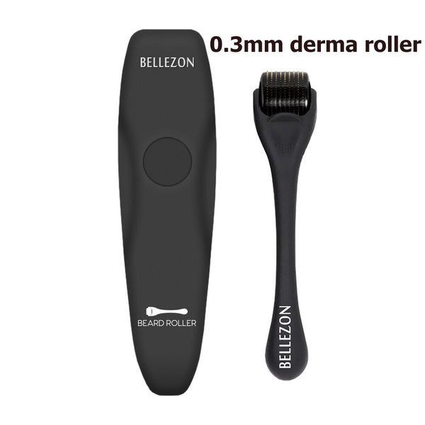 4 Pcs/set Barbe Beard Growth Kit Hair Growth Enhancer Thicker Oil Nourishing Essence Leave-in Conditioner Beard Care with Comb