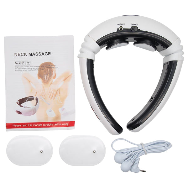 Smart Electric Neck and Shoulder Massager Low Frequency Heating Pain Relief Tool Health Care Relax Health Tool Relaxation