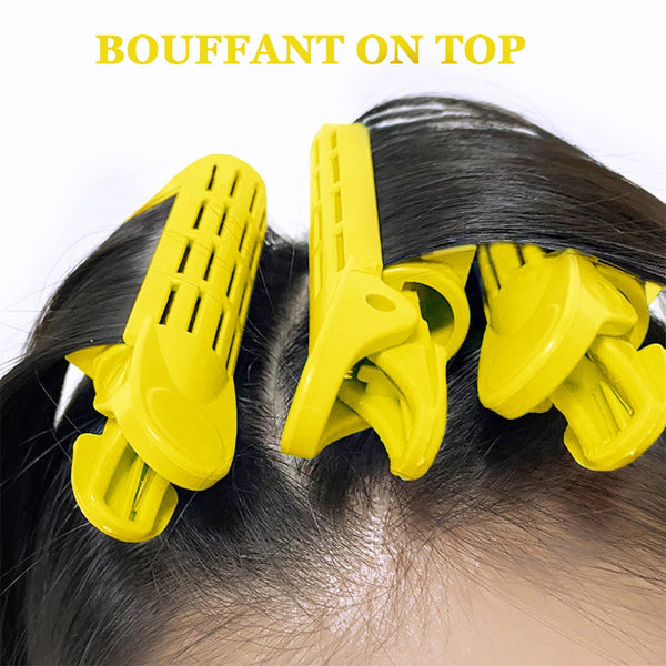 Hair Curler Clips Clamps Roots Perm Rods Styling Rollers Fluffy DIY Hair Tools Lightweight Easily Carrying Hair Part for women