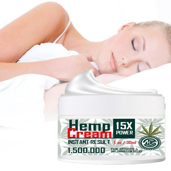 Minch Hemp Face Cream 30ML CBD Hemp Cream Pain Relief Anti-inflammation And Arthritis Hemp Seeds Cream Skin Care Help Sleep