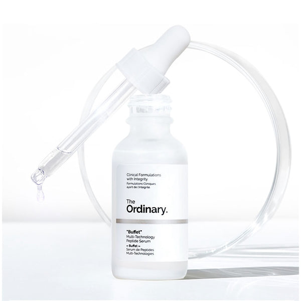 The Ordinary Buffet Multi-Technology Peptide Anti-aging Nourishing Moisturizing Serum Reduce Fine Line Firms Brighten Face Care